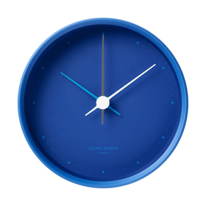 Koppel wall clock Ø10 cm - Iconic blue - Georg Jensen