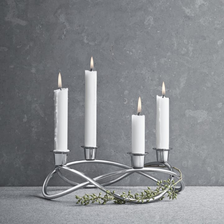 Season candleholder Ø26 cm, shiny Georg Jensen