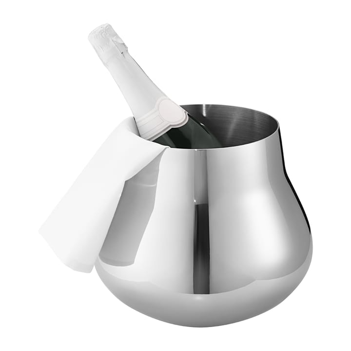 Sky champagne- and wine cooler 7.5 L, Stainless steel Georg Jensen