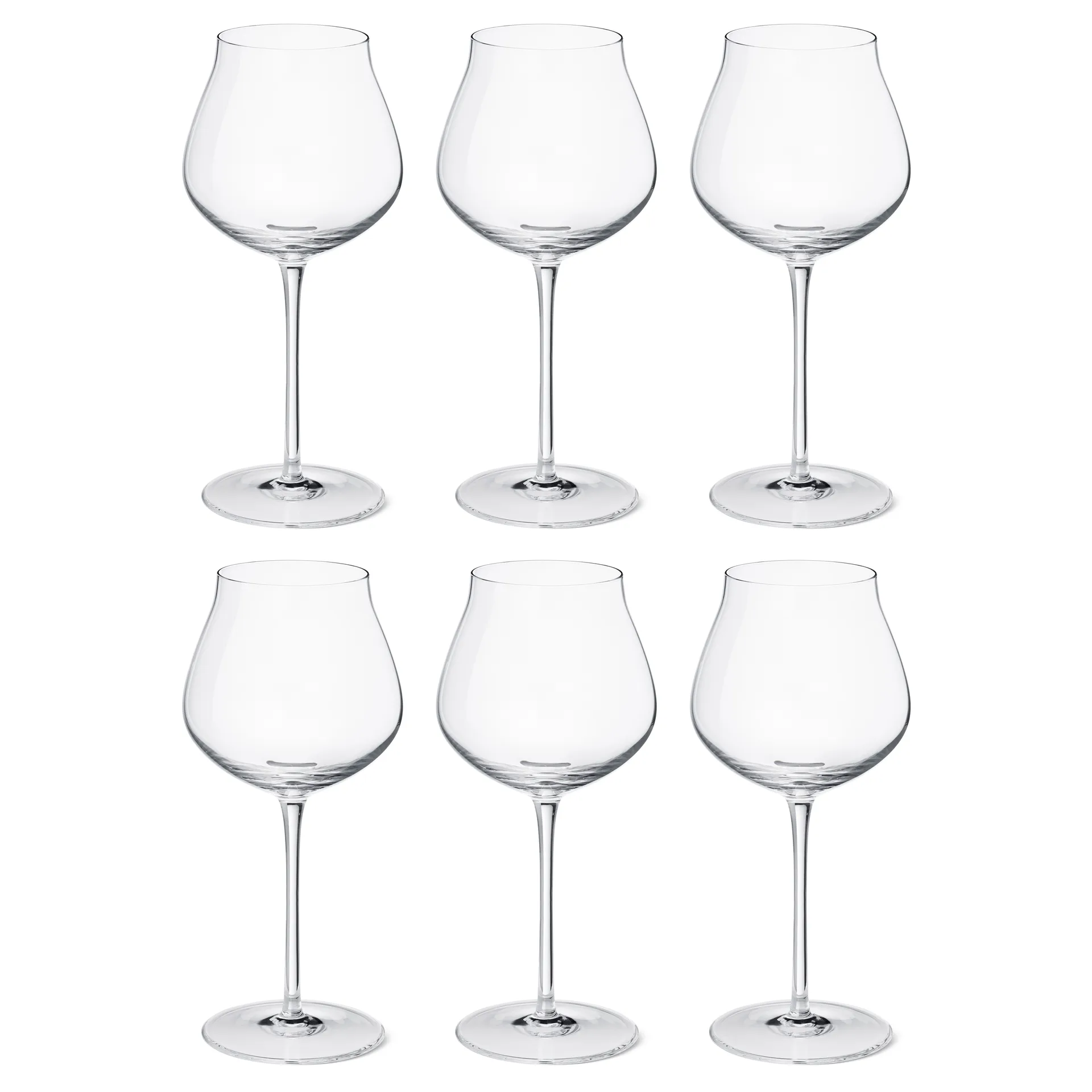 Sky red wine glass 50 cl 6-pack, crystalline Georg Jensen