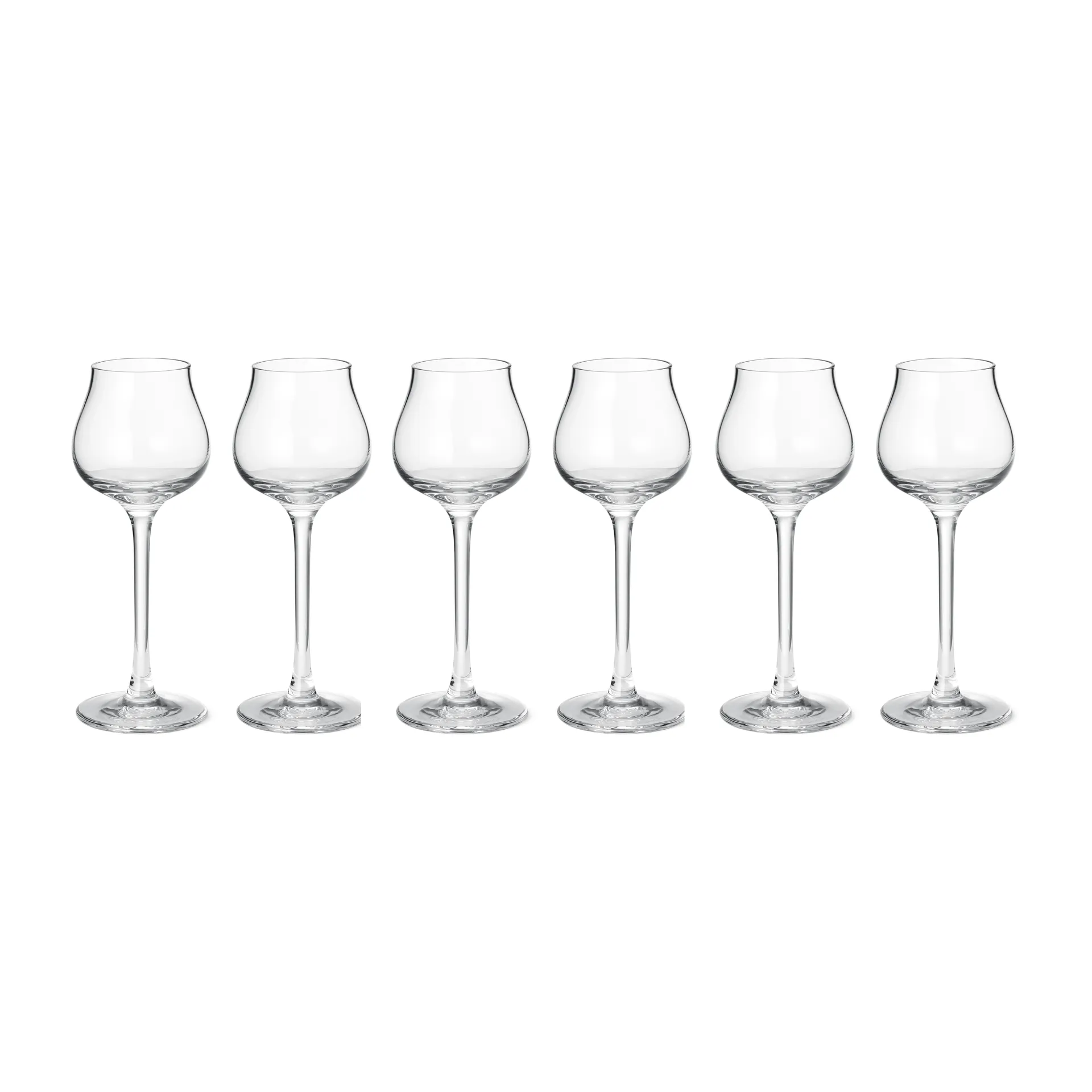 Sky snaps glass 6 cl 6-pack, Clear Georg Jensen