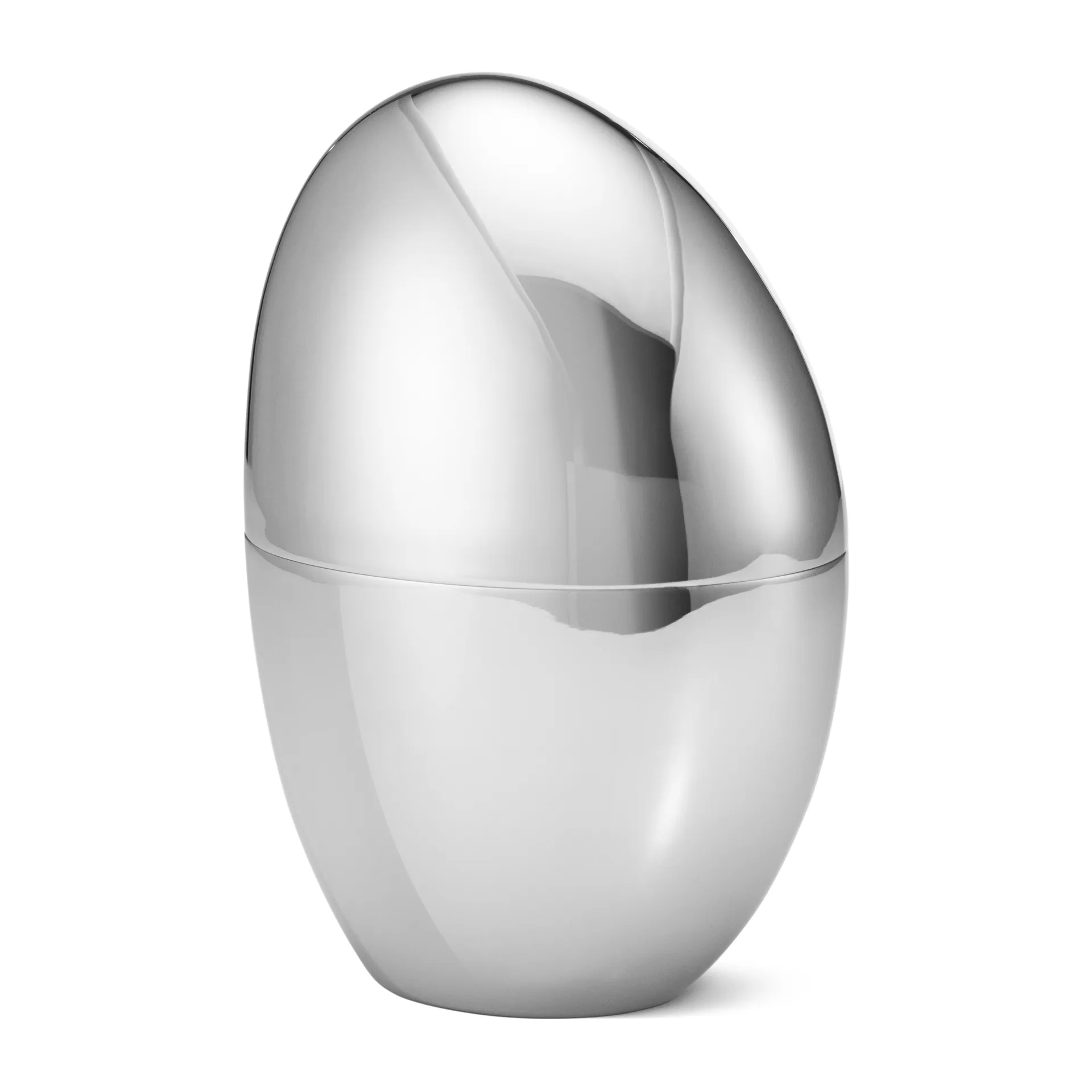 Sky storage jar 8x11 cm, Stainless steel Georg Jensen