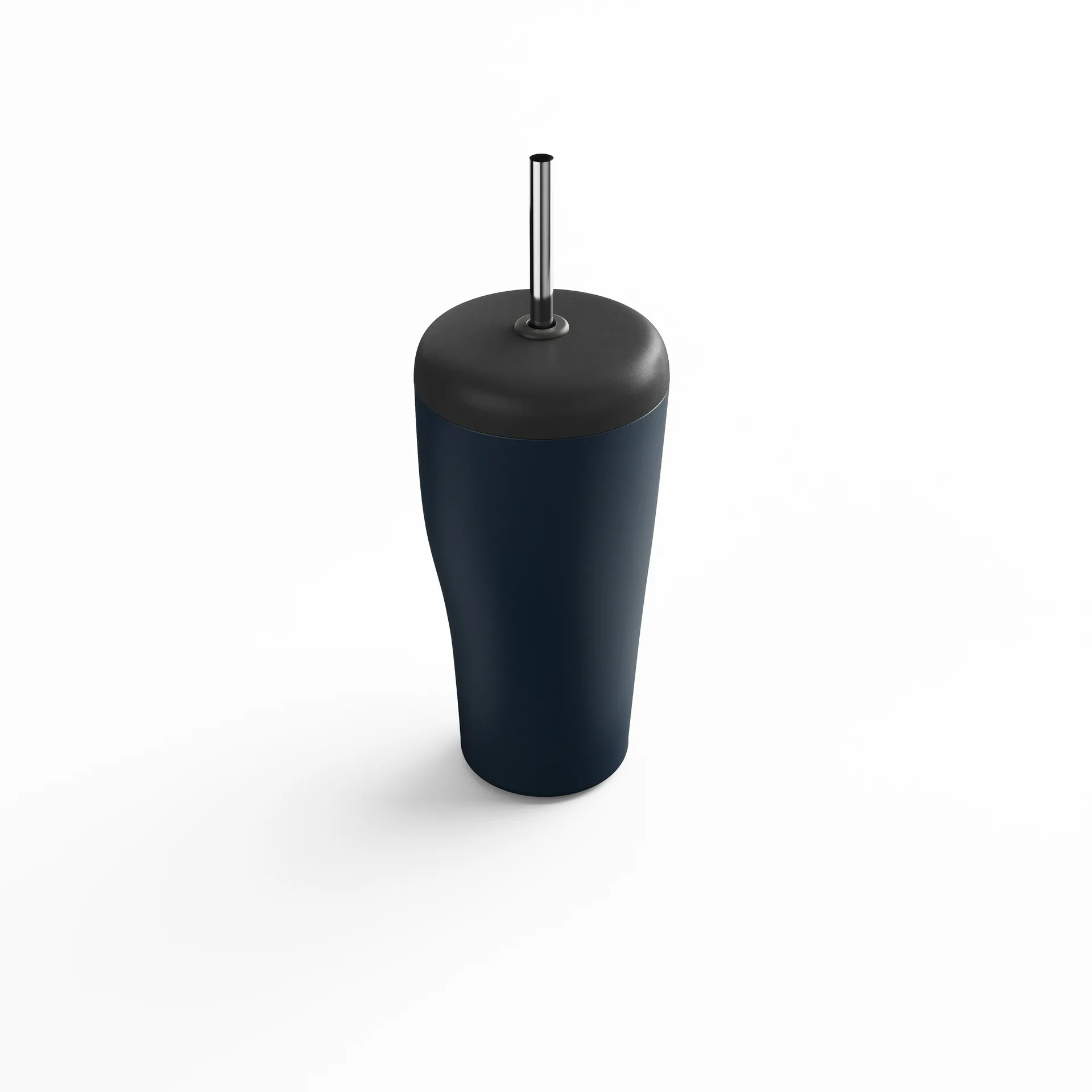 Sky thermos cup with straw 40 cl, Blue Georg Jensen