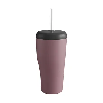 Sky thermos cup with straw 40 cl - Pink - Georg Jensen