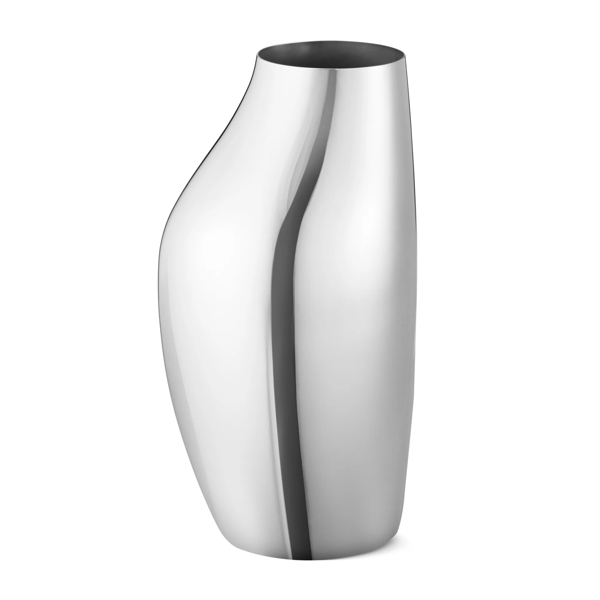 Sky vase 27 cm, Stainless steel Georg Jensen