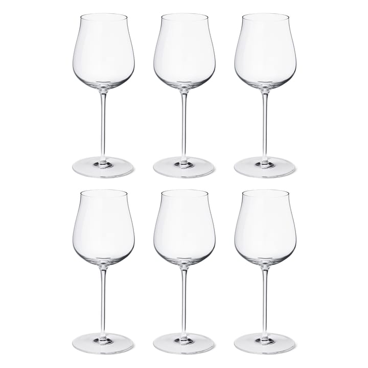 Sky white wine glass 35 cl 6-pack, crystalline Georg Jensen