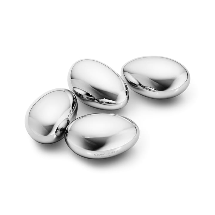 Sky wiskey stones 4-pack - Stainless steel - Georg Jensen