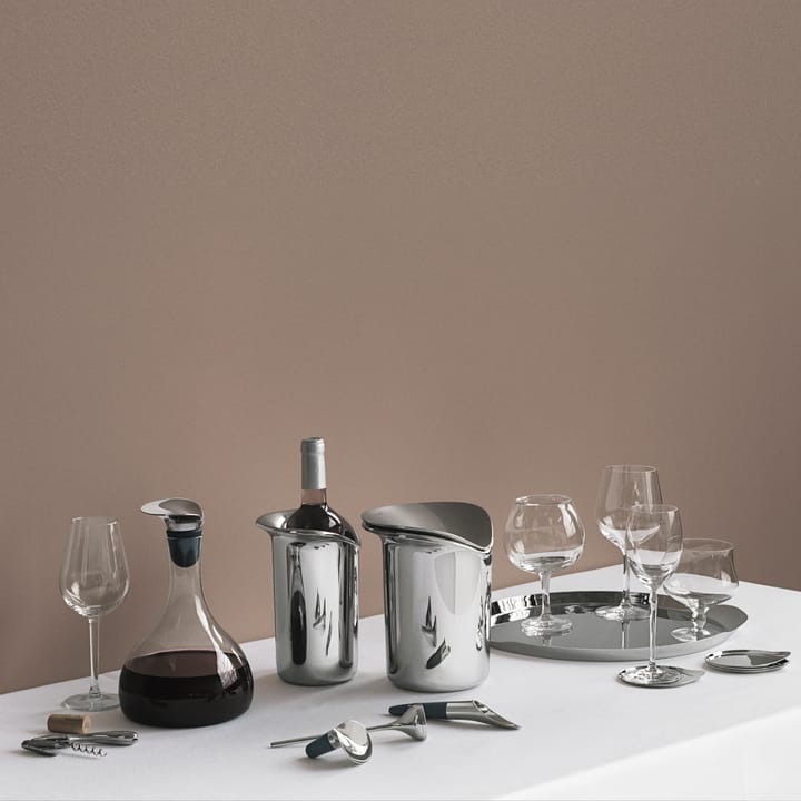 Wine ice bucket with tongs, 21 cm Georg Jensen