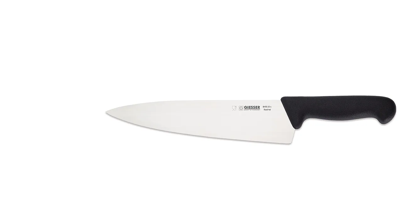 Geisser chef's knife 23 cm, Black Giesser