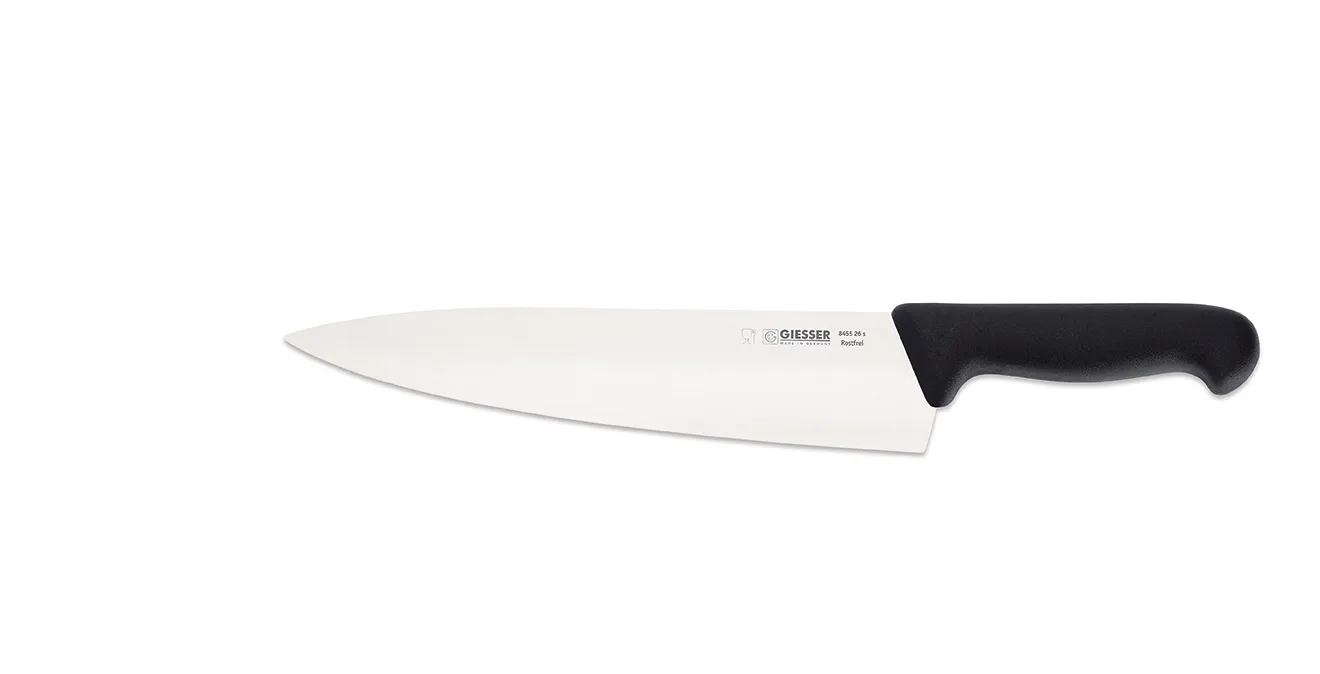 Geisser chef's knife 26 cm, Black Giesser