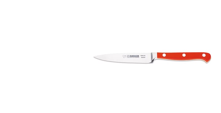 Giesser paring knife 10 cm, Red Giesser