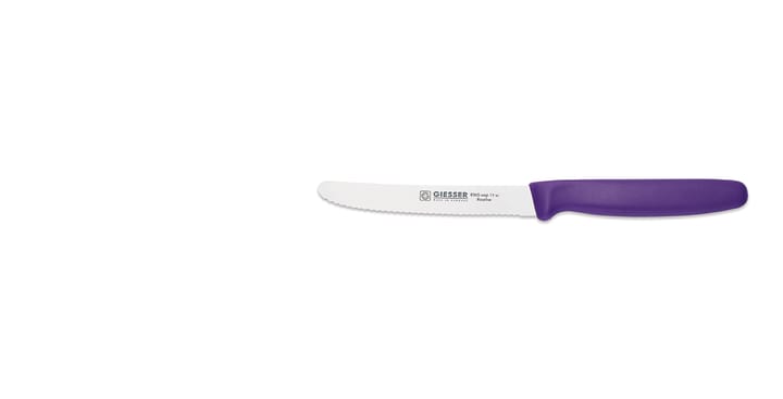 Giesser universal knife with serrated edge - Purple - Giesser
