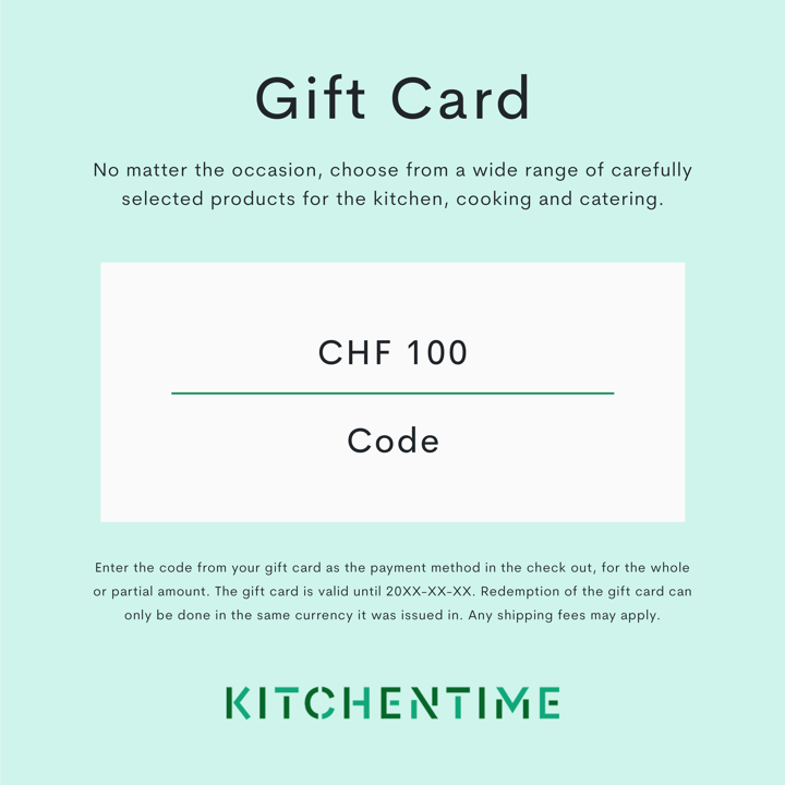 Digital gift card - CHF 100,00 - Gift card
