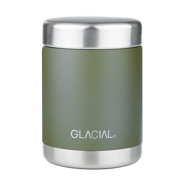Glacial food thermos 350 ml, Matte forrest green Glacial