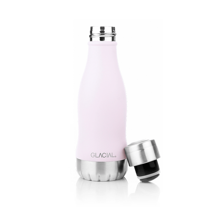 Glacial water bottle 280 ml, Matte pink powder Glacial