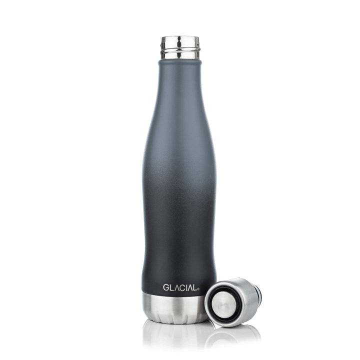 Glacial water bottle active 400 ml, Gray fade Glacial