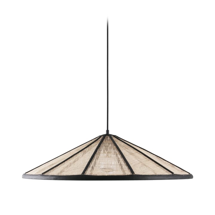 Akira pendant lamp Ø70 cm - Black-nature - Globen Lighting