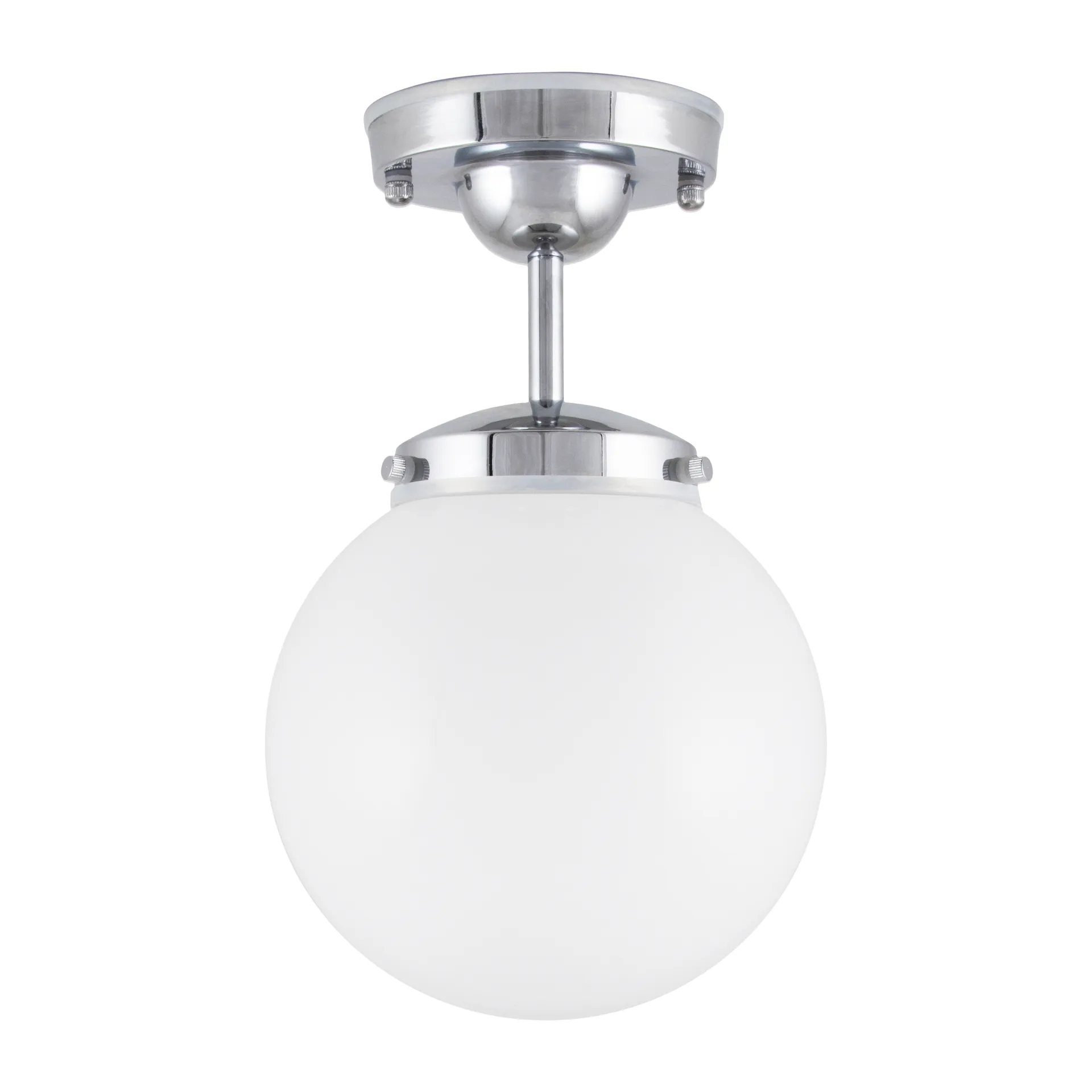 Alley ceiling lamp IP44, Chrome Globen Lighting