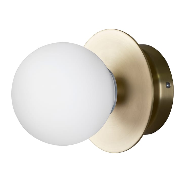 Art Deco IP44 wall lamp/ceiling lamp, Brushed brass Globen Lighting