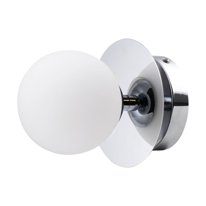 Art Deco IP44 wall lamp/ceiling lamp, Chrome-White Globen Lighting