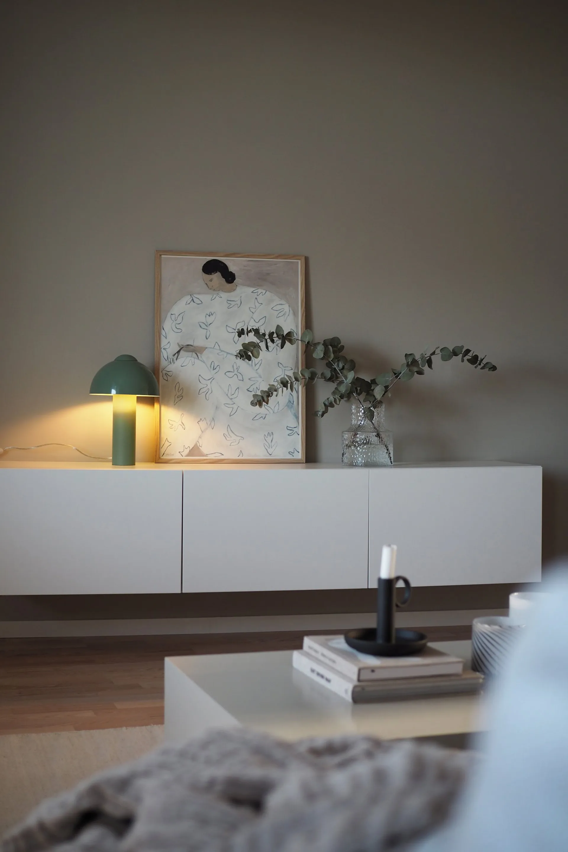 Buddy 23 table lamp 36 cm, Green Globen Lighting