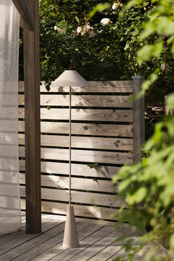 Cannes portable floor lamp - Mud - Globen Lighting
