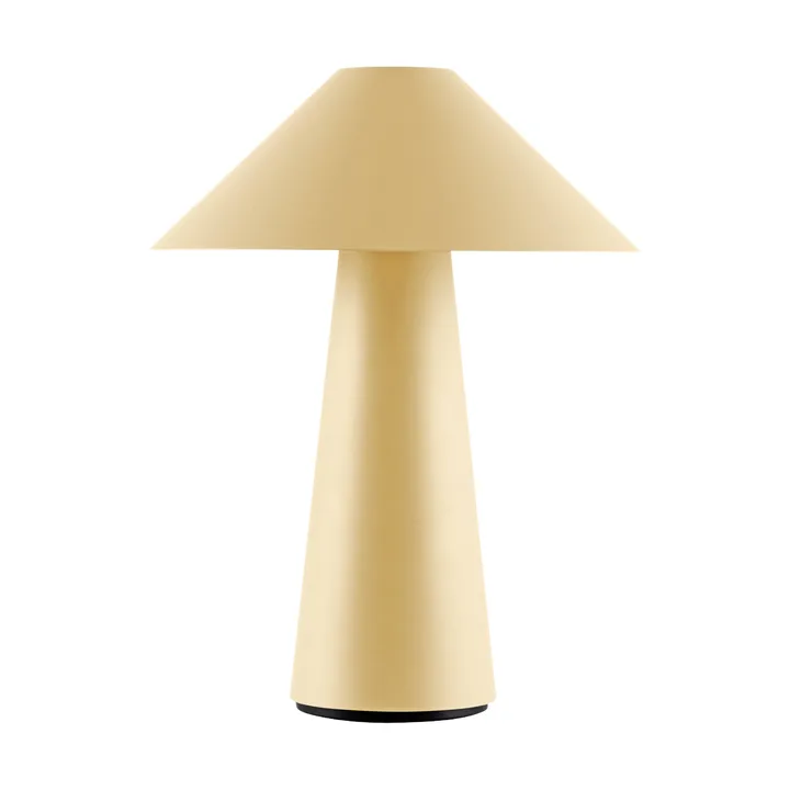 Cannes portable table lamp - Oat yellow - Globen Lighting