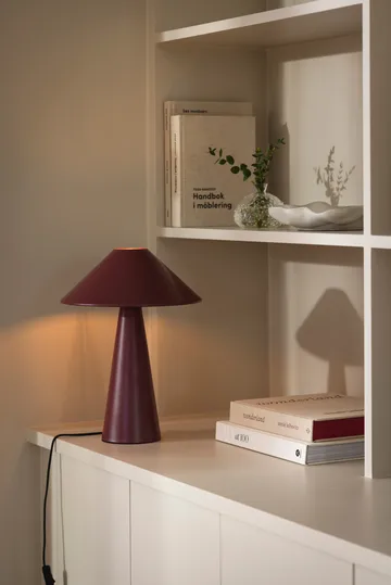 Cannes table lamp - Burgundy - Globen Lighting
