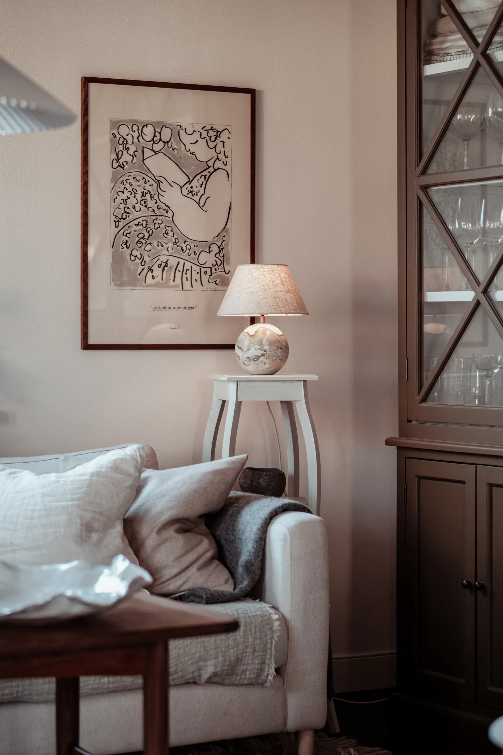 Castello 24 table lamp, Green Globen Lighting