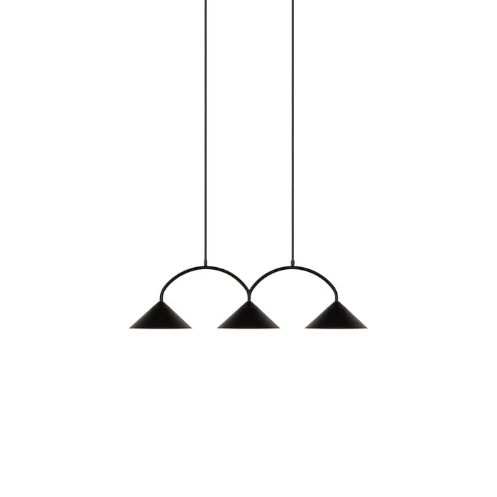 Curve pendant lamp 3, Black Globen Lighting