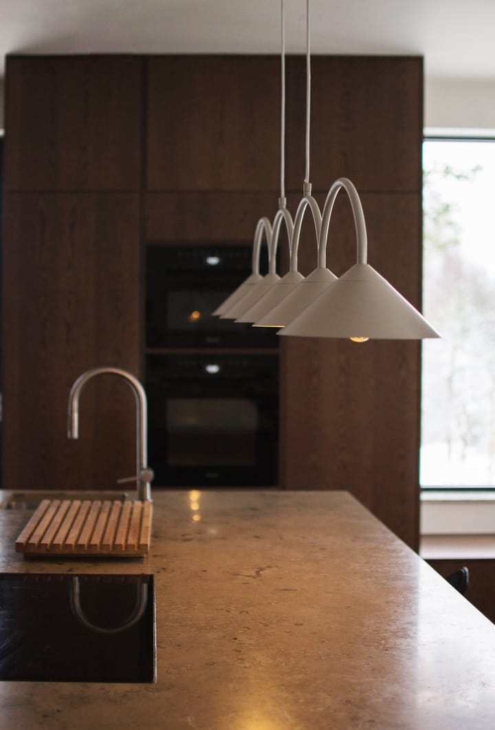 Curve pendant lamp 5, Beige Globen Lighting