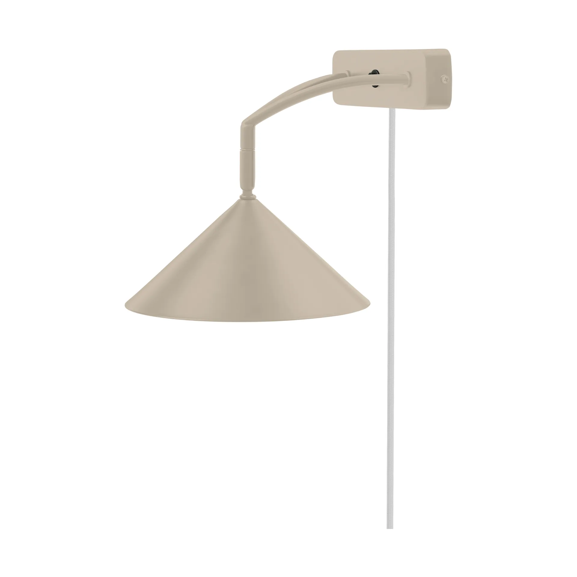 Curve wall lamp, Beige Globen Lighting