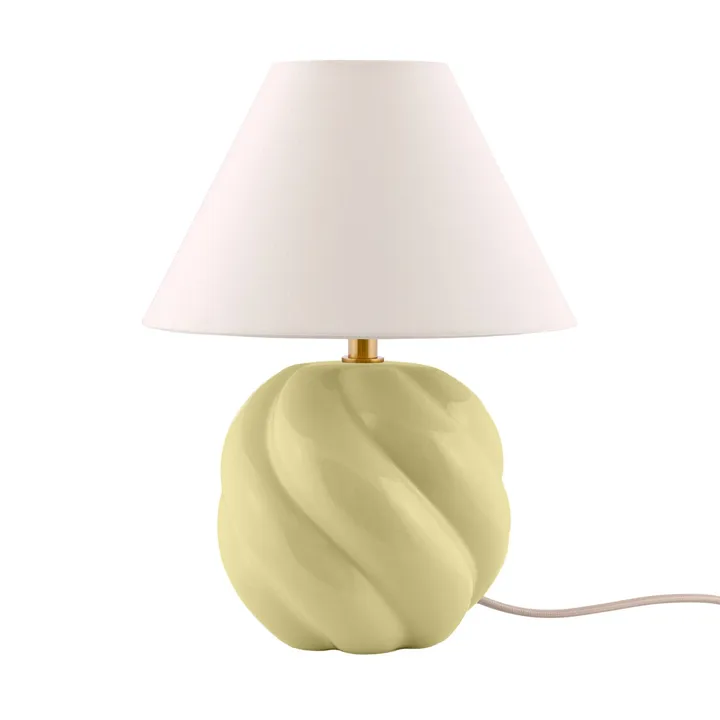 Dahlia table lamp - Butter yellow - Globen Lighting