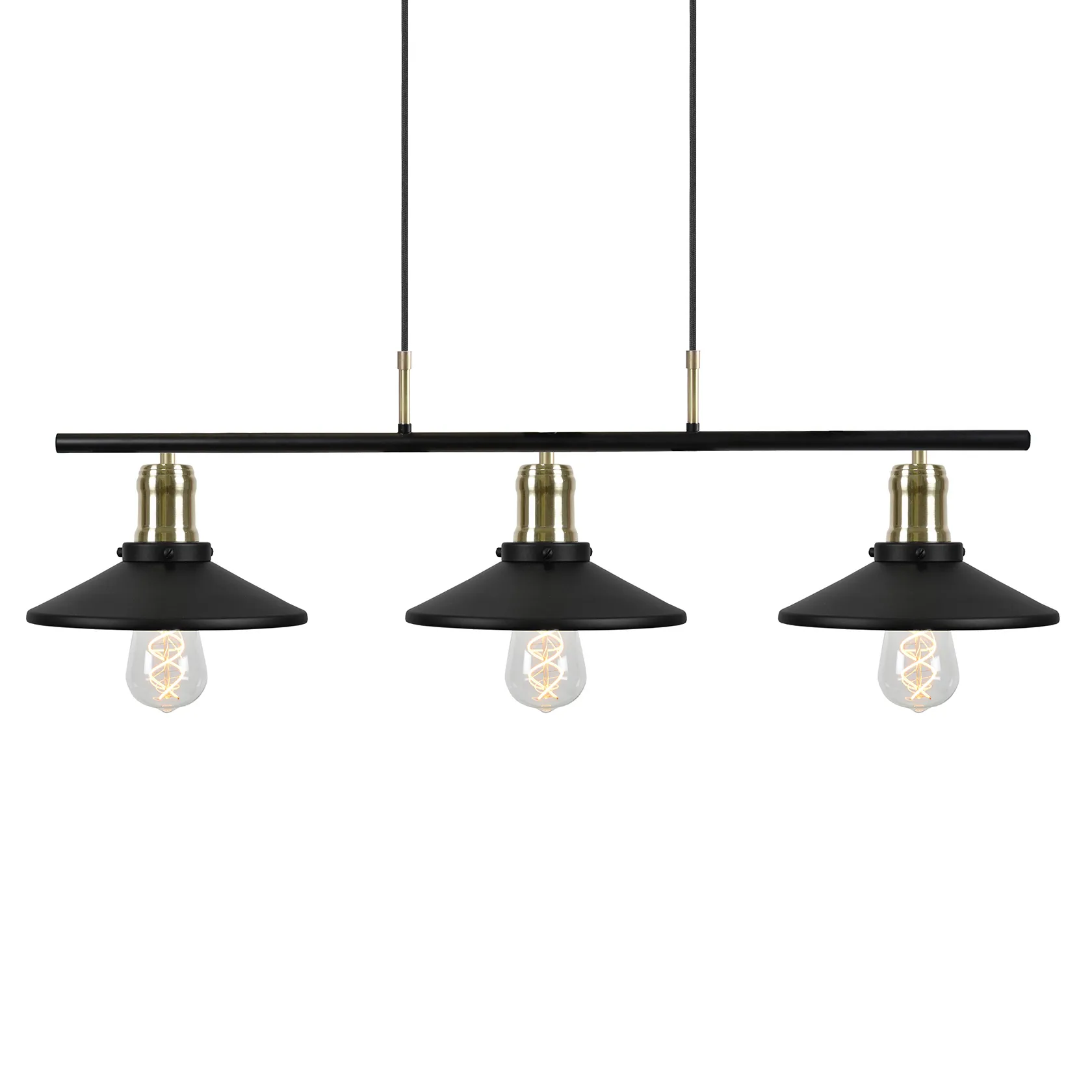 Disc pendant lamp 3, Black Globen Lighting