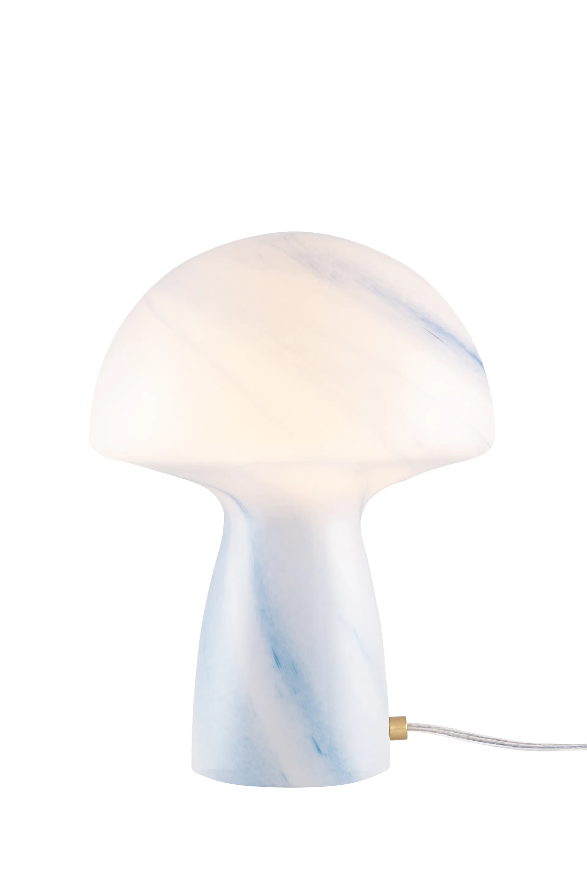 Fungo Swirl 22 table lamp, Blue Globen Lighting