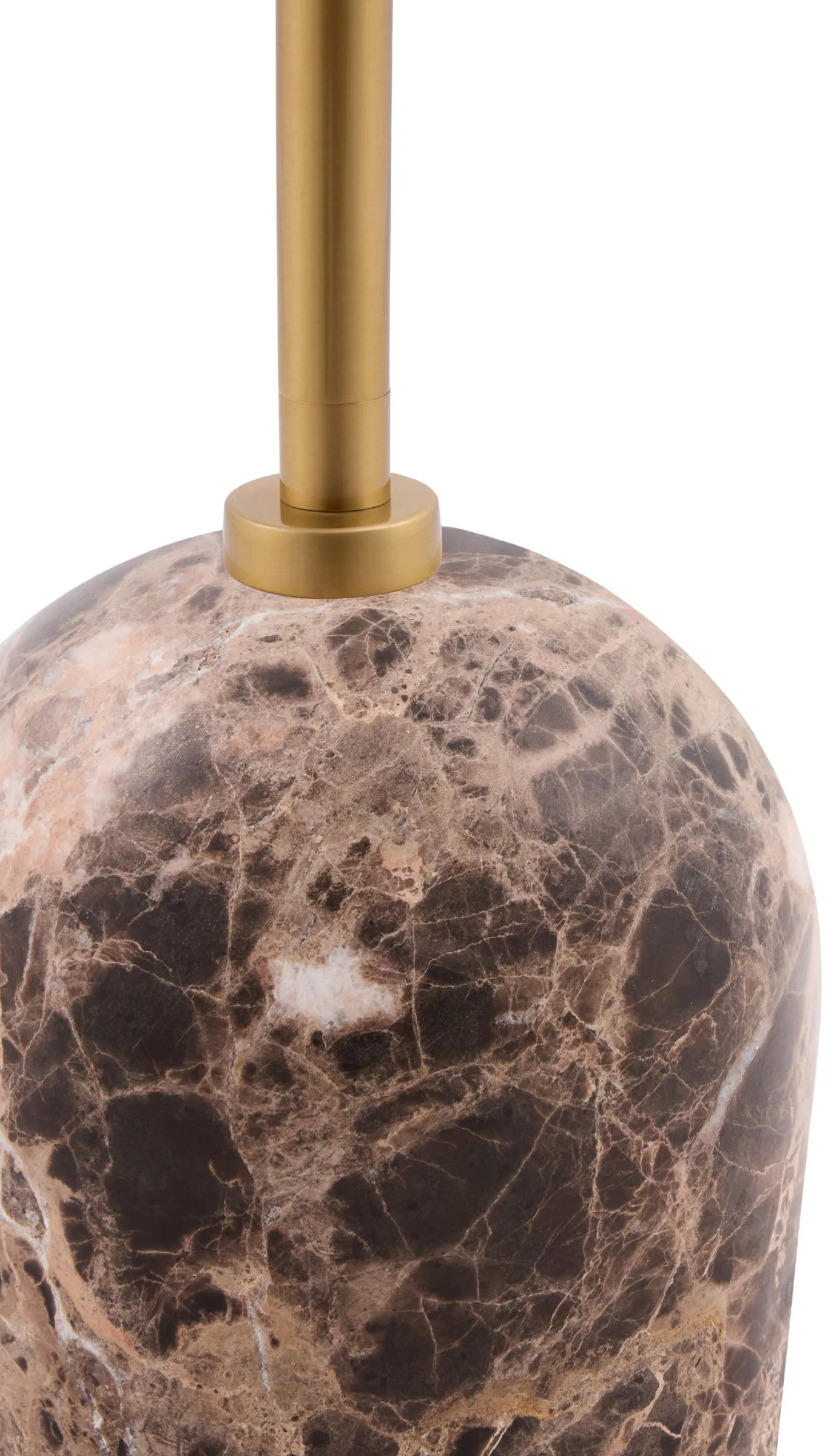 Gino floor lamp, Brown marble Globen Lighting