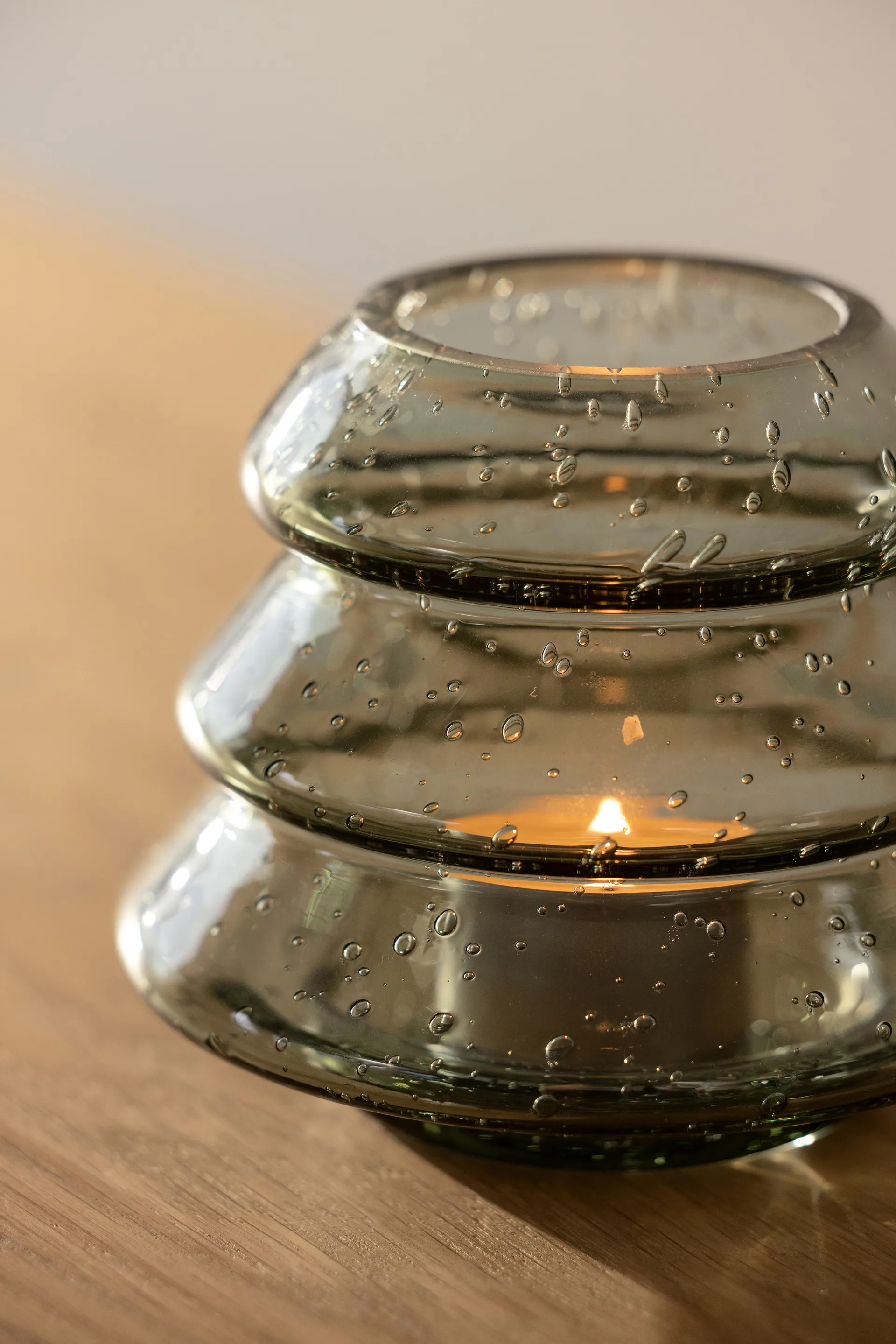 Gran 12 tealight holders, Green Globen Lighting