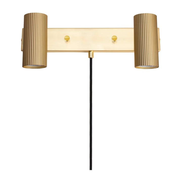 Hubble 2 wall lamp - Brushed brass - Globen Lighting