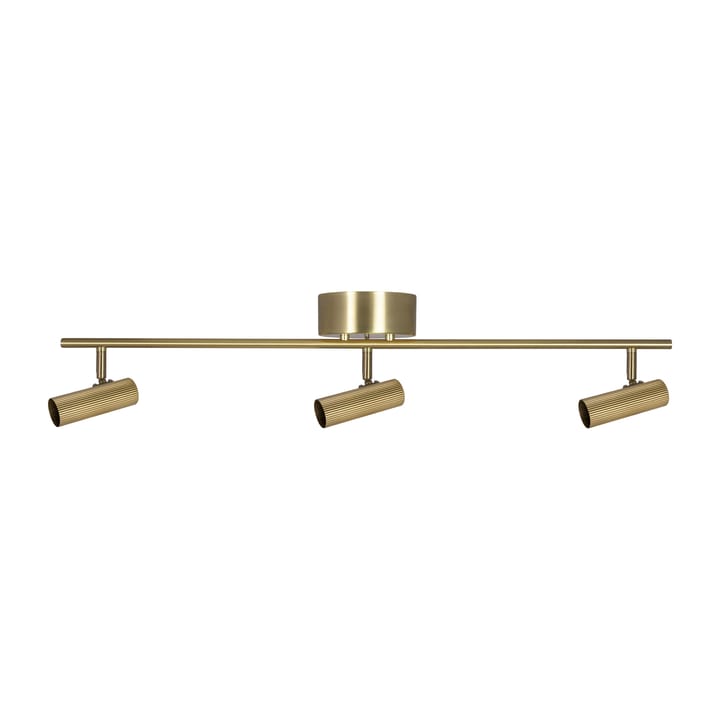 Hubble 3 Long ceiling lamp - Brushed brass - Globen Lighting