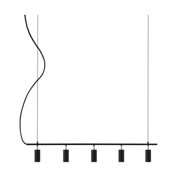 Hubble 5 Long ceiling light - Black - Globen Lighting
