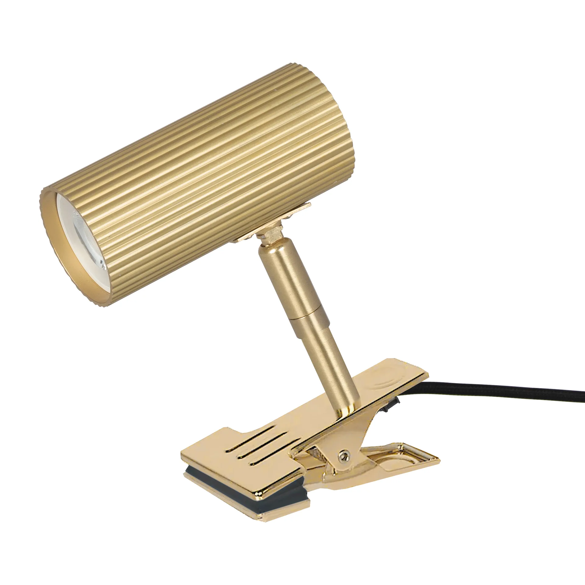 Hubble clamp light, Brushed brass Globen Lighting