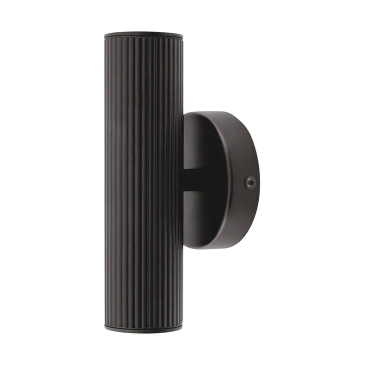 Hubble up/down wall light façade lighting - Black - Globen Lighting