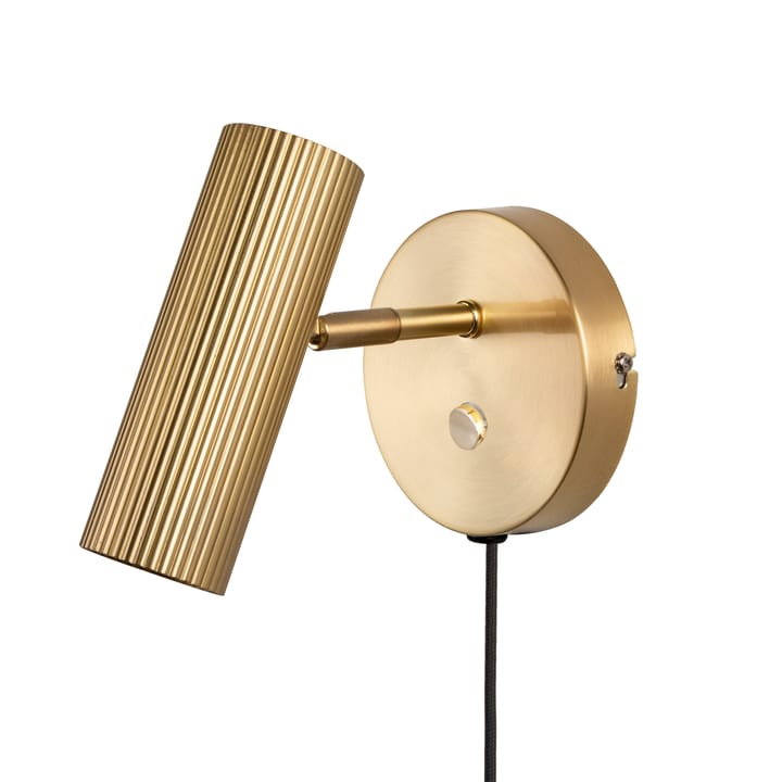 Hubble wall lamp, brushed brass Globen Lighting