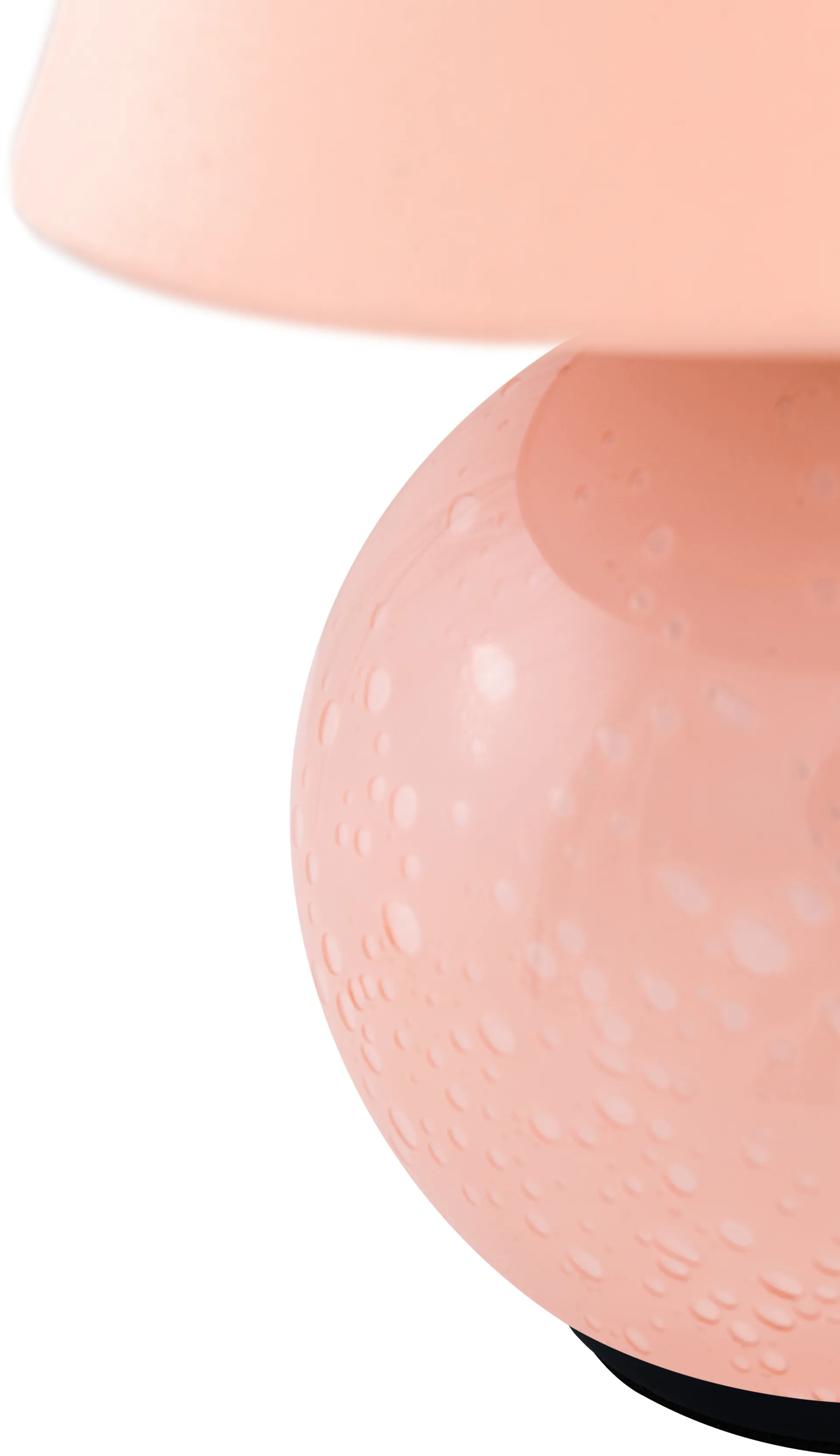 Iris 16 portable table lamp, Blush Globen Lighting