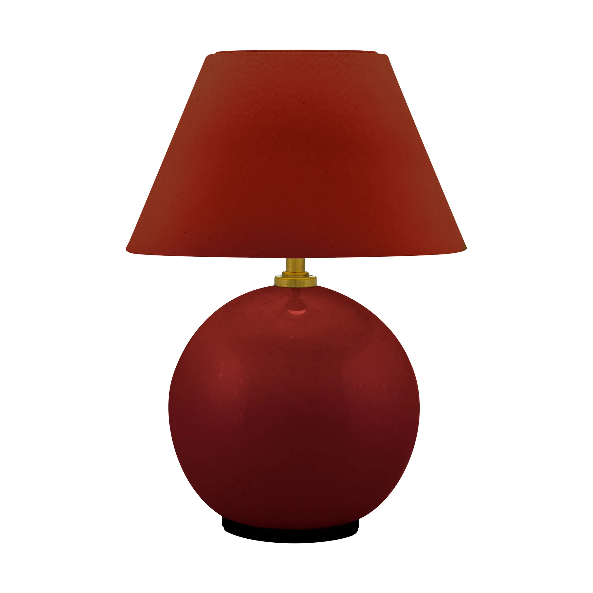 Iris 16 portable table lamp, Burgundy Globen Lighting