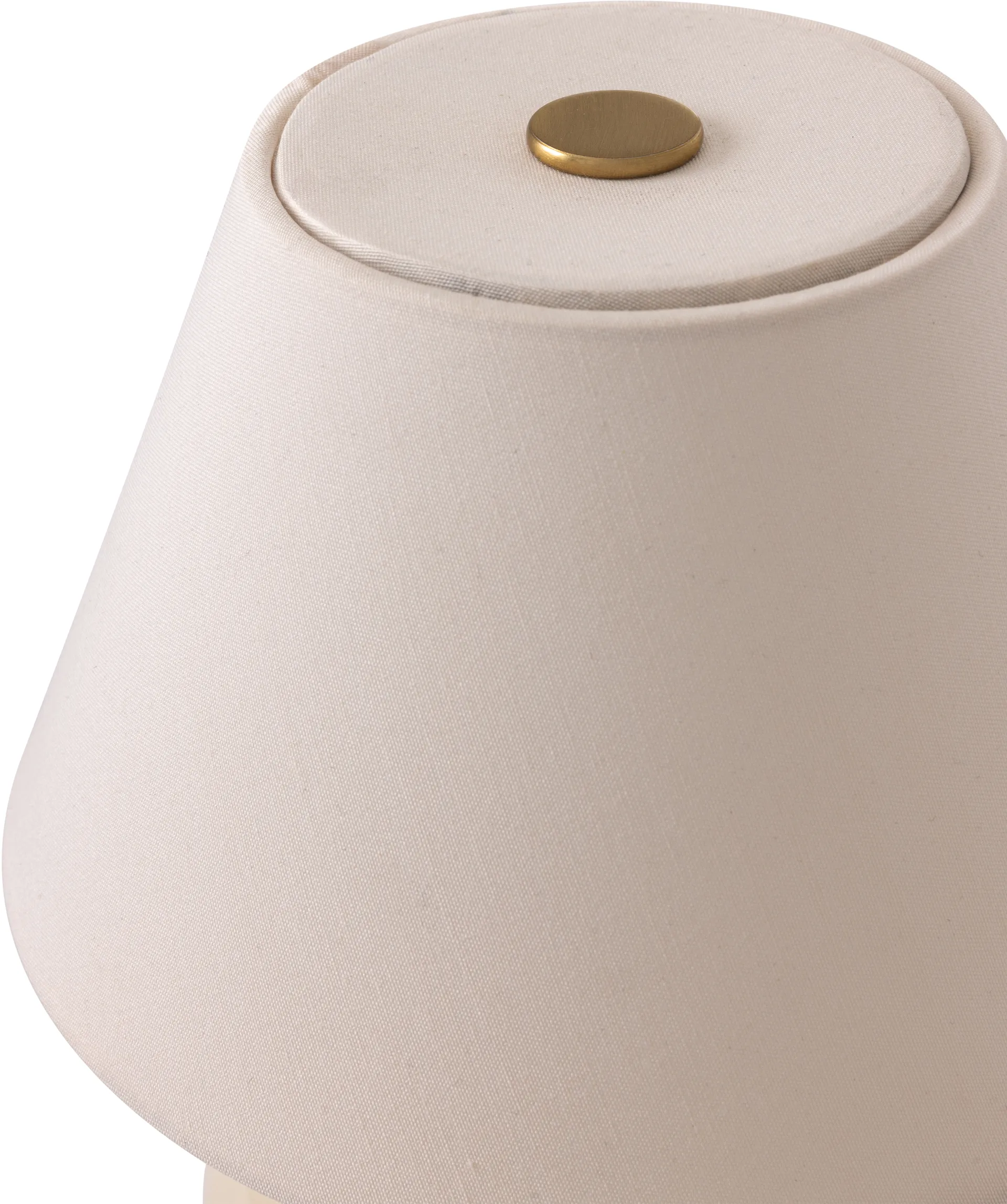 Iris 16 portable table lamp, Cream Globen Lighting