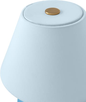 Iris 16 portable table lamp - Dove blue - Globen Lighting