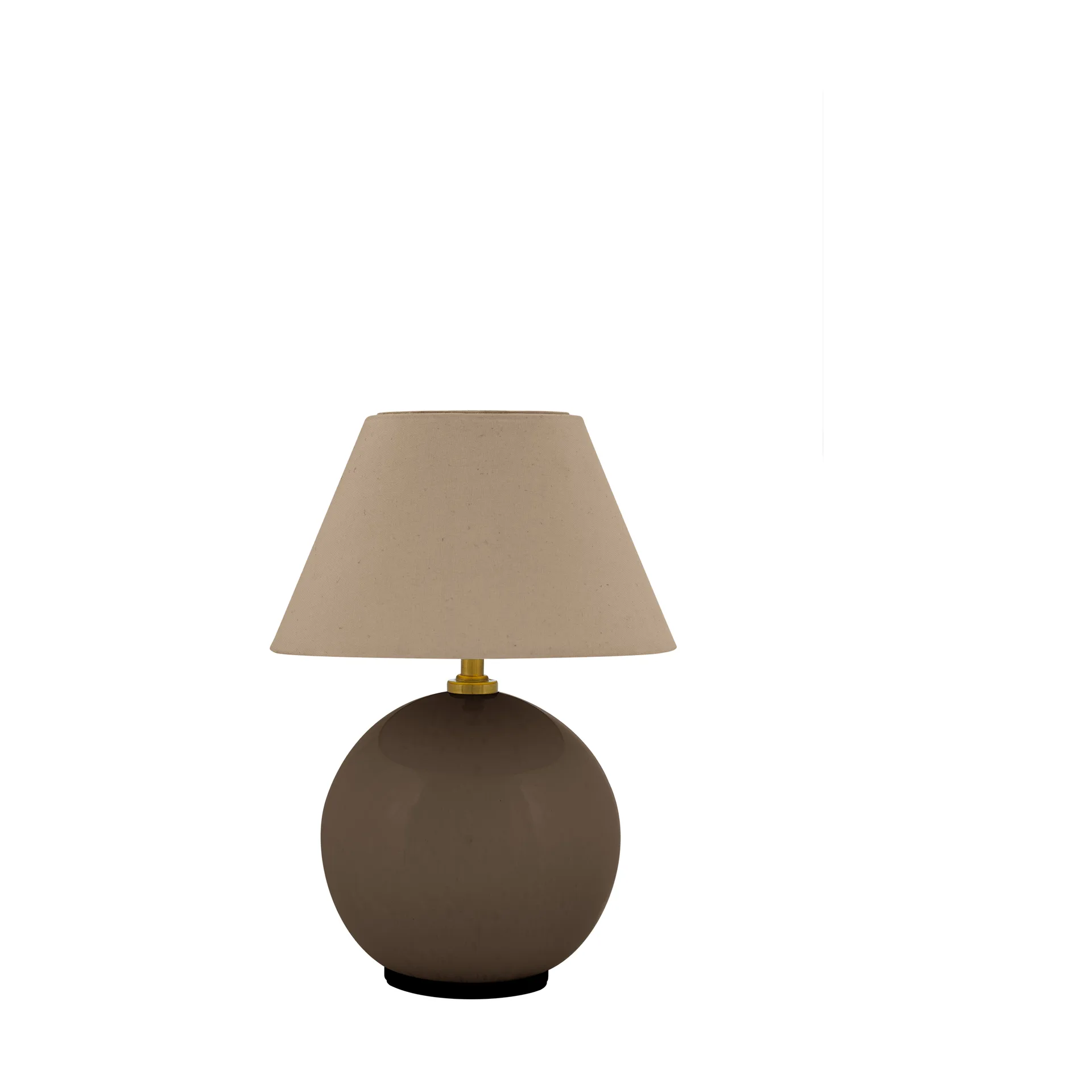 Iris 16 portable table lamp, Mocha Globen Lighting