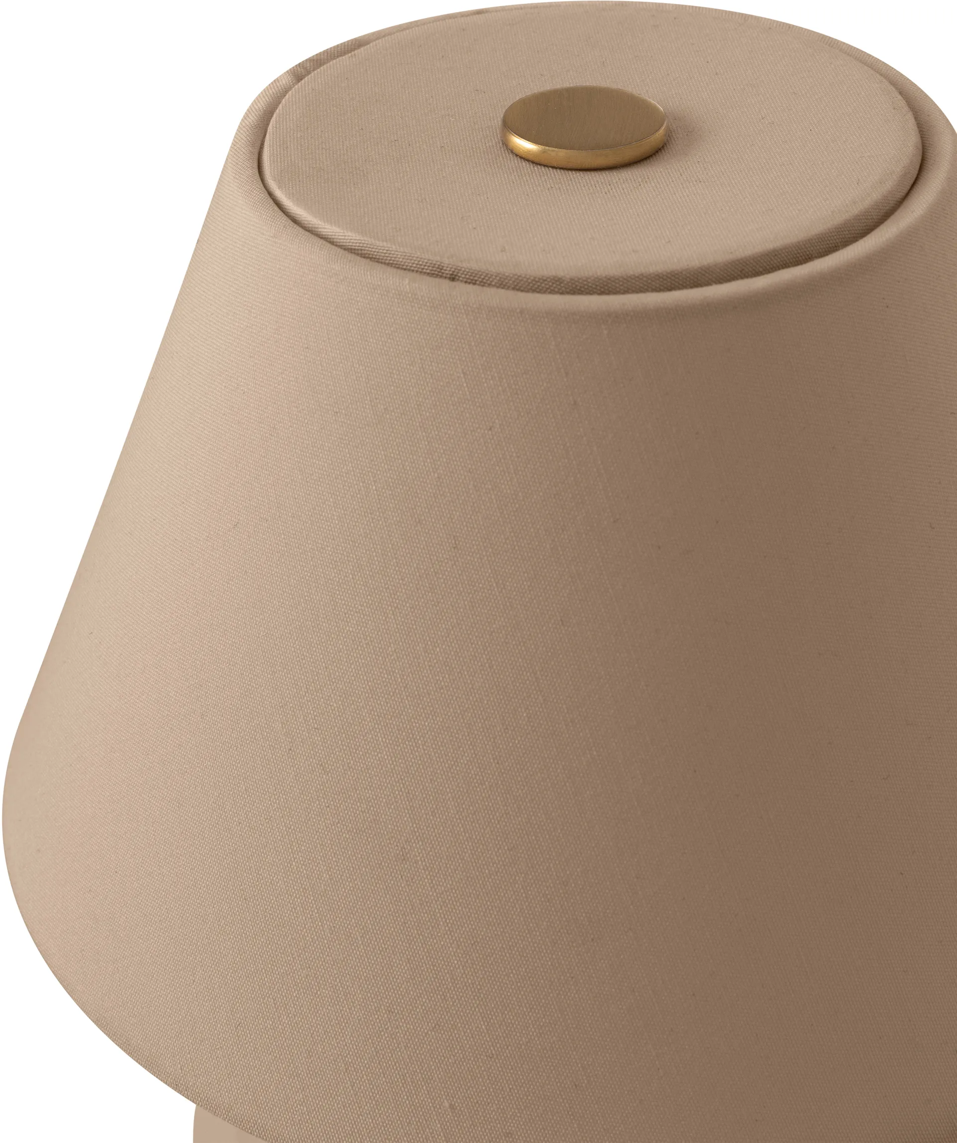 Iris 16 portable table lamp, Mocha Globen Lighting