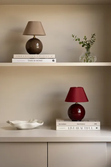 Iris 16 portable table lamp - Mocha - Globen Lighting